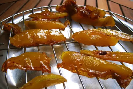 học cách làm mứt xoài
