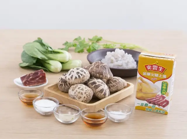 cach lam mon nam nhoi tom voi dam bong xong khoi Trung Hoa a