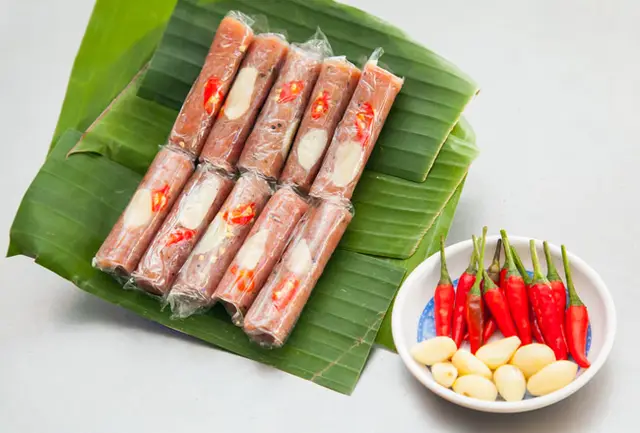 nem chua chuẩn Thanh Hóa - cách làm nem chua