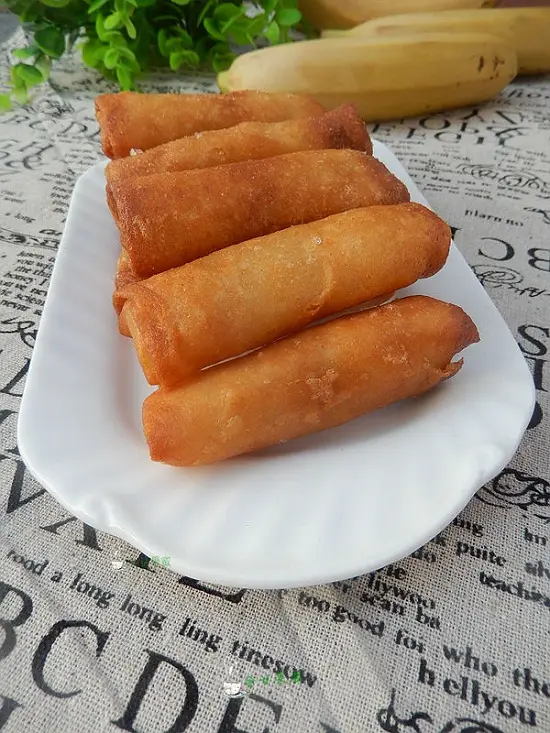 cách làm nem chuối 1