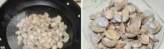 ngao sốt dầu hào luộc ngao