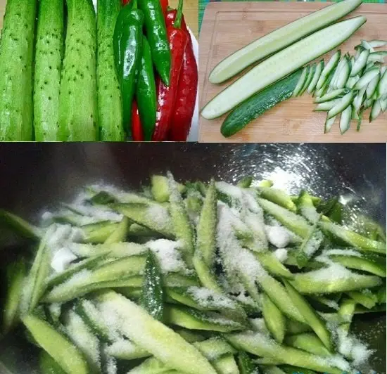 nộm dưa chuột giá đỗ cách làm