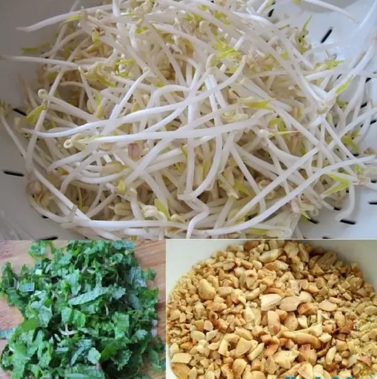 nộm dưa chuột giá đỗ sơ chế