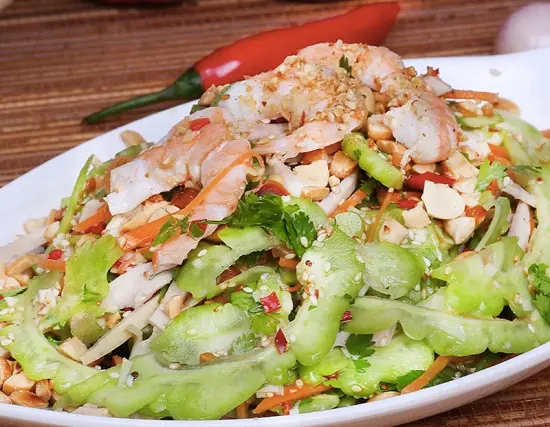Cách làm nộm mướp đắng chua ngọt thanh mát dễ ăn