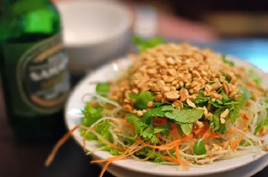 nộm xu hào cà rốt