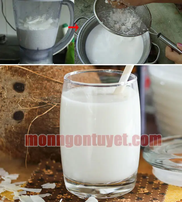 Cách làm nước cốt dừa đơn giản dễ nhất ai cũng làm được