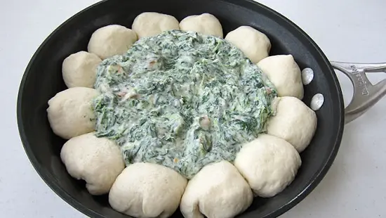 cách làm pizza chảo nhúng độc đáo 8