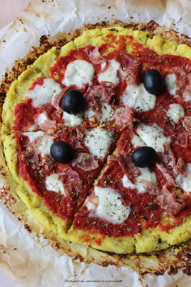 Cách làm pizza với đế bánh làm từ súp lơ 9