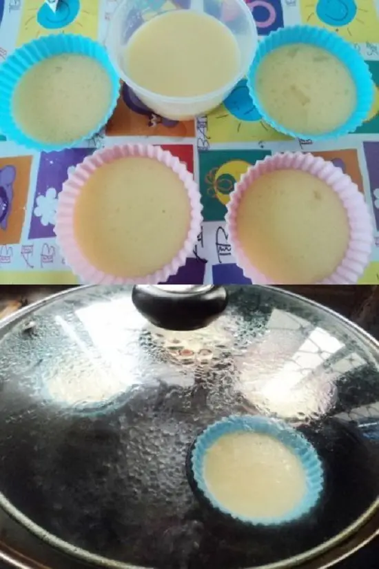 hấp flan