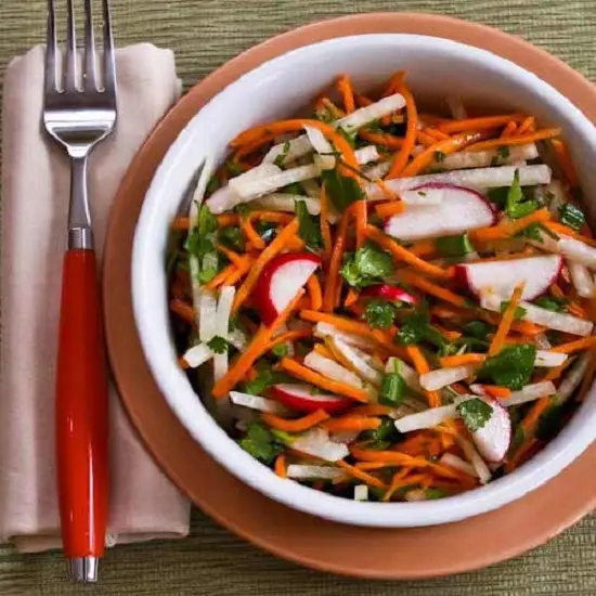 Cách làm salad củ đậu đơn giản