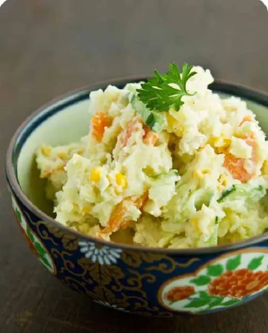 salad khoai tây kiểu nhật thành phẩm