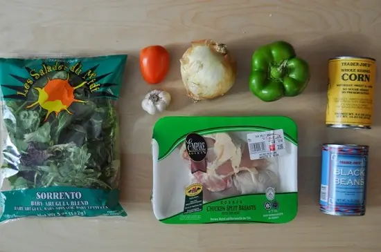 Cách làm salad thịt gà kiểu Mexico 2