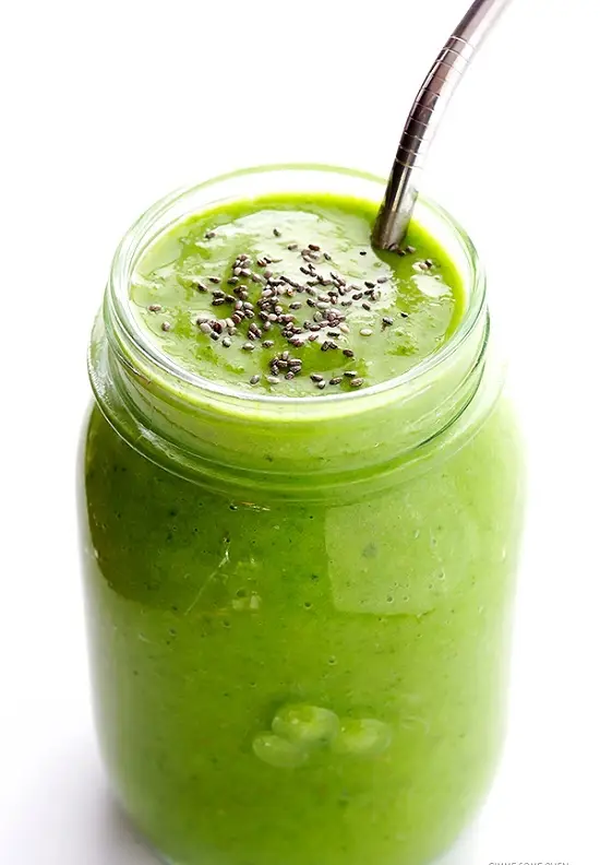 Refresh làn da cùng sinh tố chuối rau bina 5