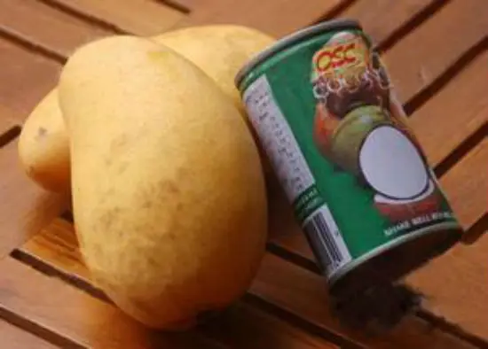 Nguyên liêụ làm sinh tố xoài
