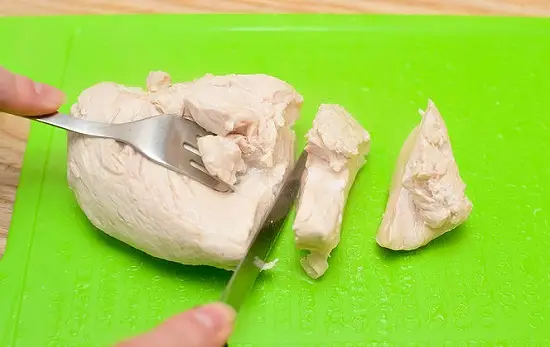thái thịt gà