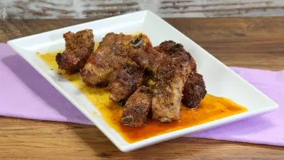 sườn heo ướp kiểu Mexico