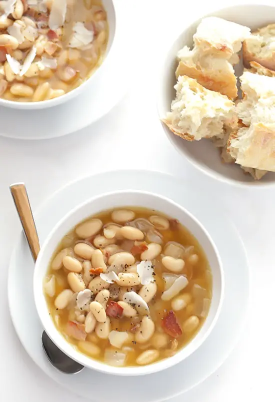 Cách làm súp đậu trắng 5
