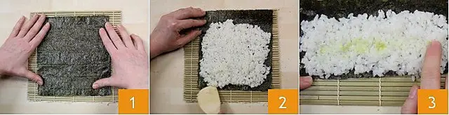 Cách làm Sushi Futomaki 1