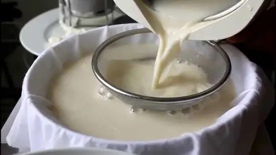 lọc để lấy sữa đậu nành