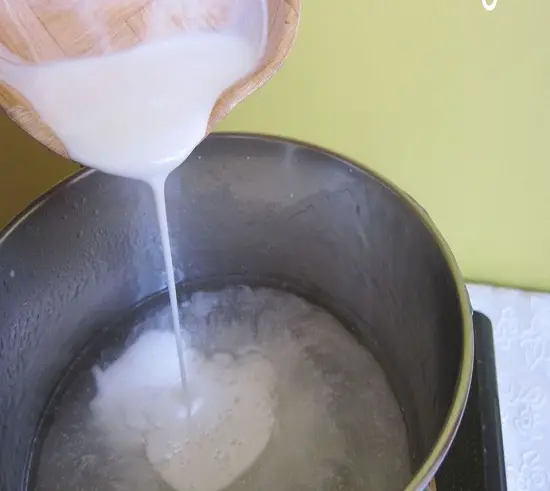 làm thạch dừa hoa quả hòa nước cốt dừa