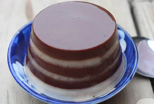 Cách làm thạch rau câu chocolate nhiều tầng