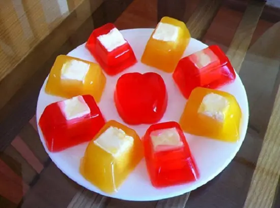 Cách làm Thạch Phô Mai nhiều màu ngon siêu hấp dẫn
