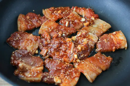 Cách làm thịt ba chỉ áp chảo kiểu Hàn Quốc 4