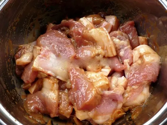 ướp thịt ba chỉ