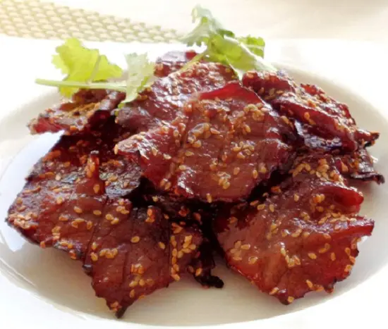 Đĩa bò khô thơm ngon - cách làm bò khô