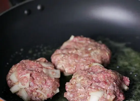 chiên thịt bò