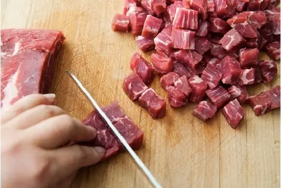 Các bước thực hiện món thịt bò nướng xiên 1