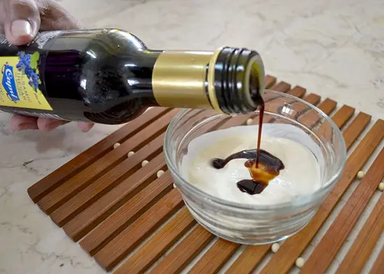 trộn sốt kem