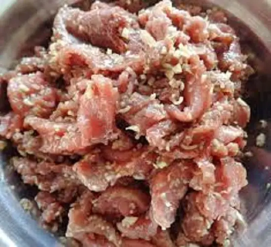 thịt bò ướp gia vị