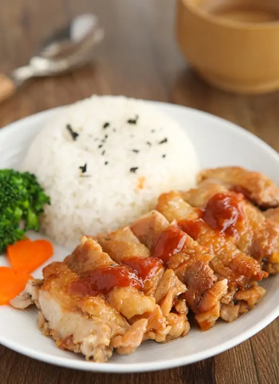 thịt đùi gà chiên thơm ngon