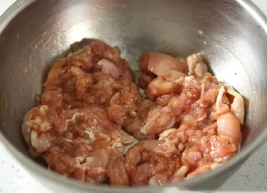 ướp thịt gà 30 phút