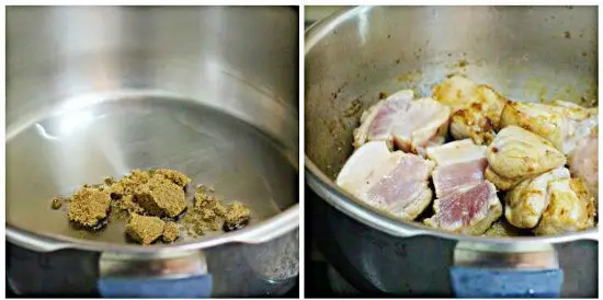 Các bước làm thịt kho tàu