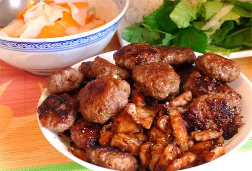 Cách làm thịt nướng bún chả cực thơm ngon