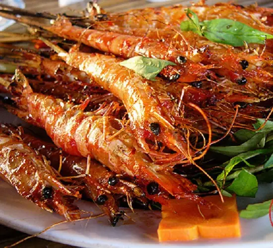 Cách làm tôm nướng muối ớt