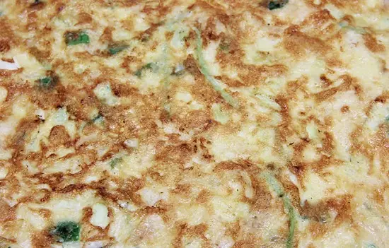chiên trứng gà