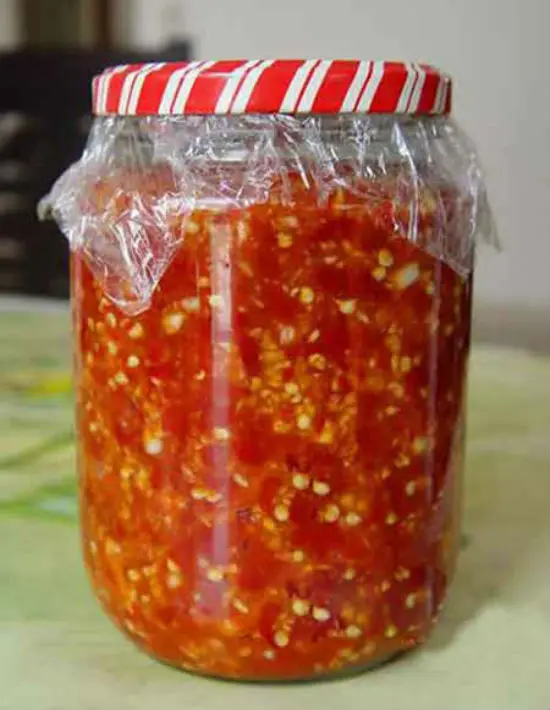 Bảo quản tương ớt - cách làm tương ớt