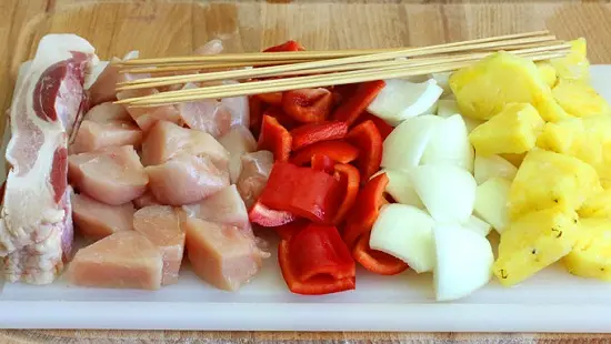 cách làm xiên nướng 8