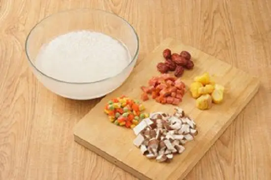 sơ chế các nguyên liệu