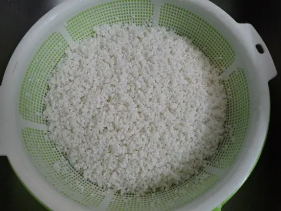nấu xôi bằng nồi cơm điện vo gạo