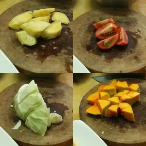 Kết quả hình ảnh cho rau củ nấu bún chả cá đà nẵng
