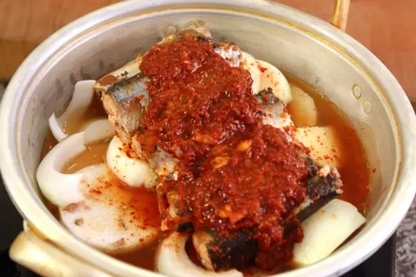 Cach nau ca thu dao om cu cai cay cay kieu Han 2