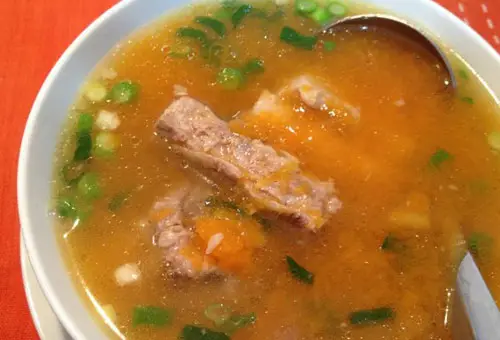 Cách nấu canh bí đỏ sườn heo thơm ngon bổ dưỡng