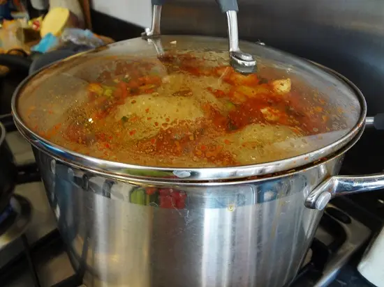 Cách nấu canh mực cay kiểu Hàn 6