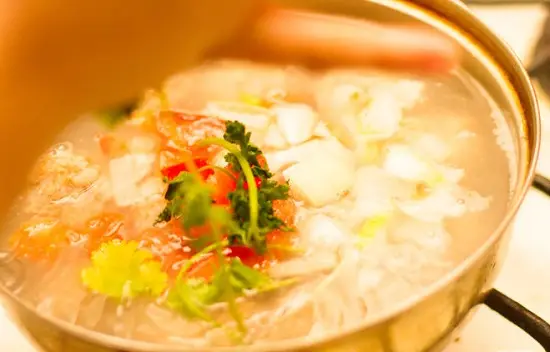 thêm rau bạc hà