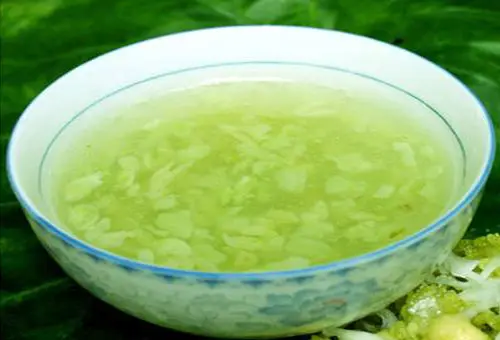 Cách nấu chè cốm hạt sen