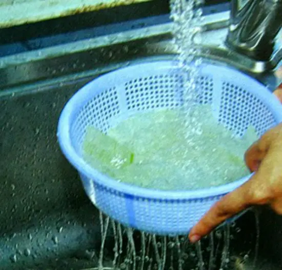 Cách nấu chè nha đam đường phèn -6